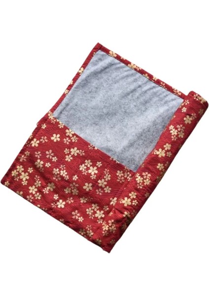 Çin Tarzı Rulo Kalem Perde Vintage Boya Fırça Kalem Tutucu Saklama Kesesi Büyük Kapasite Rulo Makyaj Fırçası Sarma Renk: Stil 4 (Yurt Dışından)