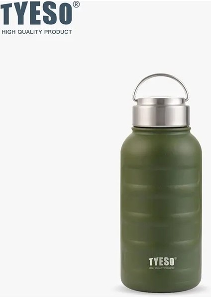 Tyeso 270/360/750/1000ML Vakum Yalıtımlı Termos Su Şişesi, 8832 Saplı Spor Içecek Kupası Kapasitesi ile Taşınabilir Dış Mekan: 750ML/RENK: Yeşil (Yurt Dışından)