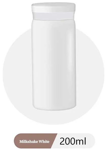 200/300ML Paslanmaz Çelik Yalıtılmış Kupa Sıcak Soğuk Taşınabilir Su Şişesi Için Çift Vakum Kahve Kupası Kızlar Için Hediyeler: 101-200ML/RENK: Pembe (Yurt Dışından)