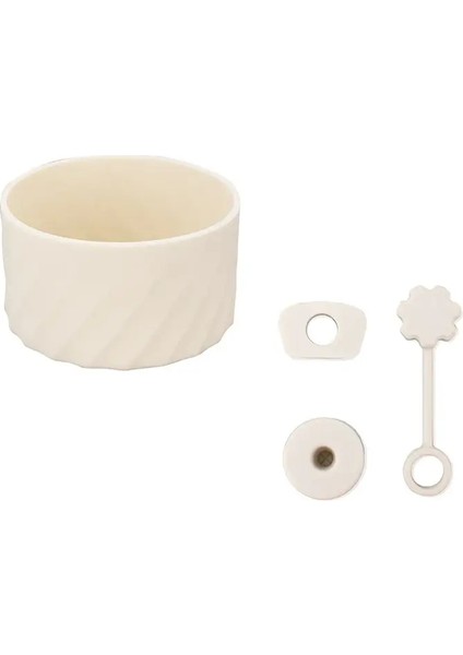 4pcs Silikon Dökülme Geçirmez Durdurucu Tumbler 40OZ Fincan Koruyucu Önyükleme ve Saman Kapaklarını Yeniden Kullanılabilir Su Şişesi Accessoriescolor: Şeffaf (Yurt Dışından)