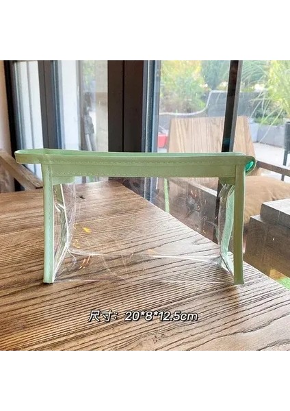 Pvc Şeffaf Kozmetik Çantası Kawaii Su Geçirmez Kalem Çantaları Öğrenciler Için Kırtasiye Okulu Malzemeleri Taşınabilir Kalem Koşusu Kılıfları Renk: 5 (Yurt Dışından)
