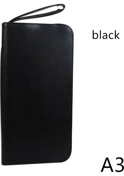 Çeşme/roller Top Kalemi Büyük Pu Deri 36 Çeşme Kalem Kalem Kılıfı Depolama Tutucu Zip Çanta 36 Kalem Renk: T (Yurt Dışından)