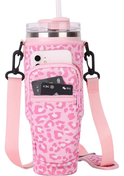 Omuz Askısı Su Şişesi Tutucu Kese Ayarlanabilir Çok Cepli Su Dağı Torbaları 40 Oz Fincan Için Telefon Cepli Kaymaz Renk: 7 (Yurt Dışından)