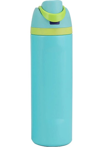 Vakum Yalıtımlı Paslanmaz Çelik Su Şişesi Saman Sızdırmaz Spor Seyahat Sipi Sıp Kupası Çocuklar ve Yetişkinler Için 24OZ Içecek Şişesi Kapasite: 701-800ML/RENK: Açık Yeşil (Yurt Dışından)