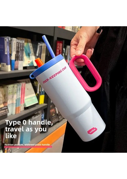 720ML Termos Kahve Kupası 316 Kalıp Çift Duvarlı Paslanmaz Çelik Yalıtım Kupası Soğuk Araç Seyahat Mugkapakite: 720ML/RENK: 03 (Yurt Dışından)