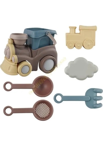 Kids Plaj Kum Oyuncak Seti Mühendislik Aracı Daeli Plastik Oyuncak Açık Hava Oyun Dxadcolor: Style1 (Yurt Dışından)