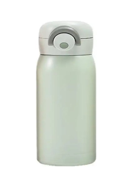 304 Paslanmaz Çelik Mini Termos Kupası Sevimli 220/320ML Küçük Kapasiteli Vakum Şişesi Pop-Up Kilit Kupa Kız Kapasite: 220ML/RENK: Yeşil (Yurt Dışından)