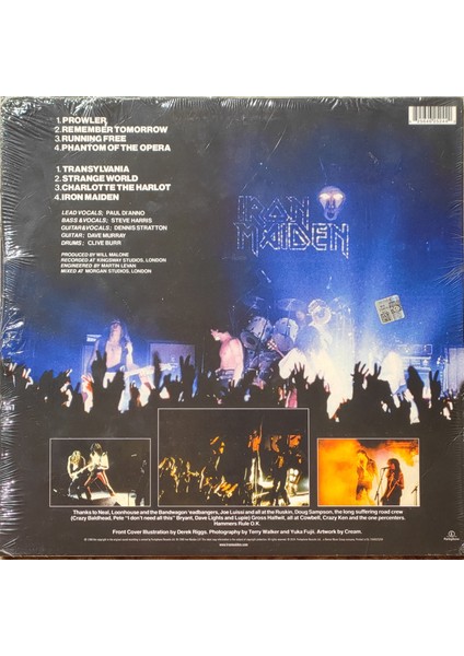 Iron Maiden - Iron Maiden Plak fiyatları