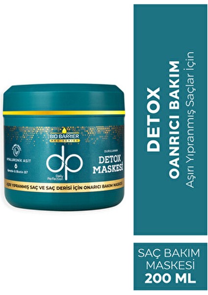 Durulanan Detox Saç Bakım Maskesi Aşırı Yıpranmış Saçlar İçin 200 ml fiyatları