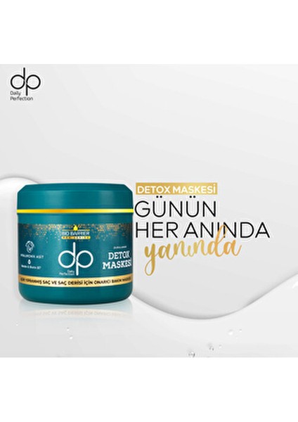 Durulanan Detox Saç Bakım Maskesi Aşırı Yıpranmış Saçlar İçin 200 ml fırsatları