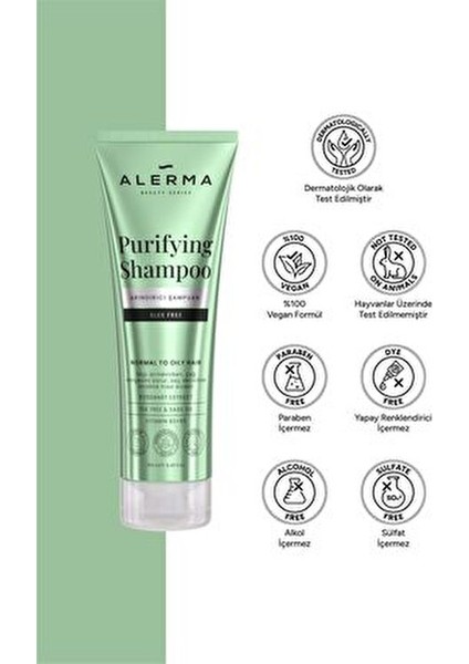 Arındırıcı Sülfatsız Şampuan Kokusuz 250 ml Pamuk Karışımı Malzeme ile Tüm Saçlar İçin indirimleri