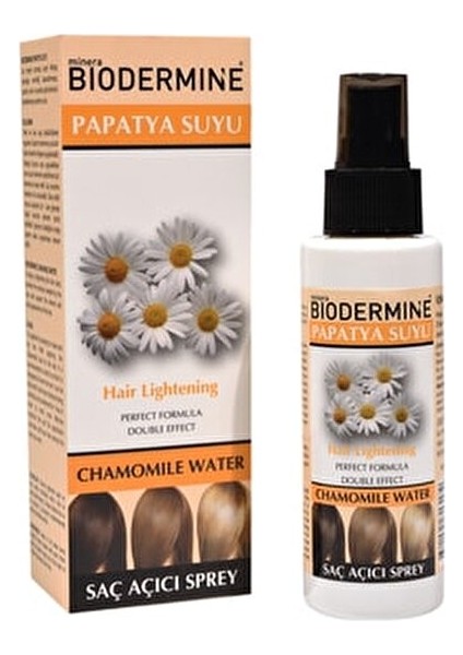 Papatya Suyu Saç Açıcı Sprey Canlılık ve Parlaklık Sağlayan 100 ml modelleri