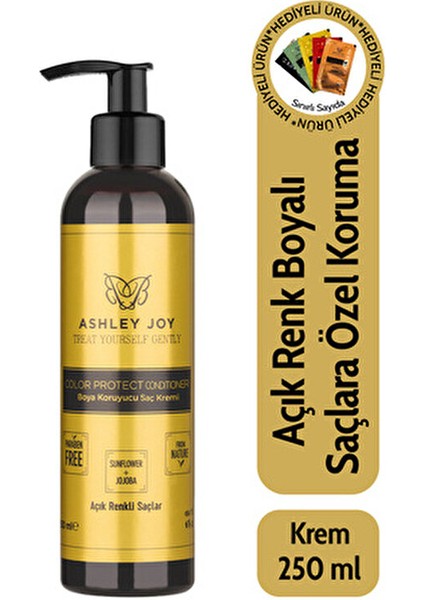 Boyalı Saçlar İçin Besleyici Saç Kremi 250 ml Ayçiçeği ve Jojoba Özlü indirimleri