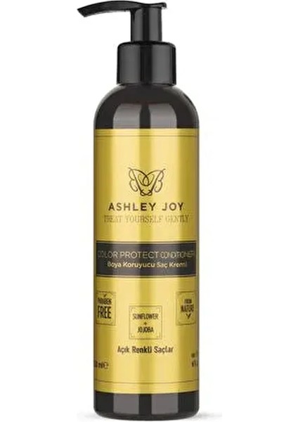 Boyalı Saçlar İçin Besleyici Saç Kremi 250 ml Ayçiçeği ve Jojoba Özlü