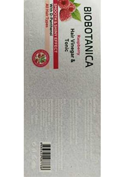 Frambuazlı Saç Sirkesi ve Tonik Canlandırıcı Etki 250 ml Tüm Saç Tipleri İçin modelleri