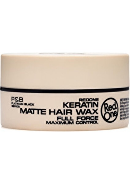 Wax Mat Keratin 150 ml Saç Mumu Mat Etkiyle Saç Şekillendirme İçin fırsatları