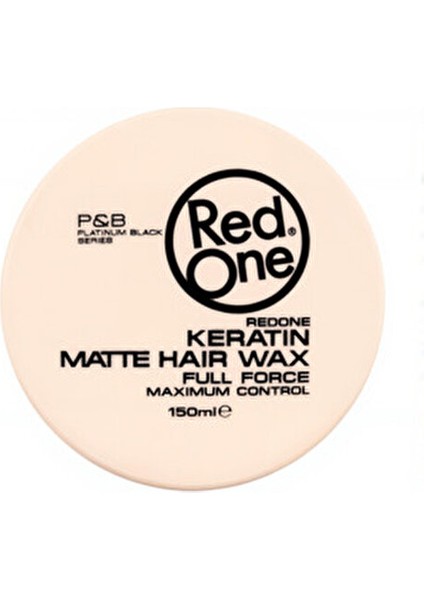 Wax Mat Keratin 150 ml Saç Mumu Mat Etkiyle Saç Şekillendirme İçin indirimleri