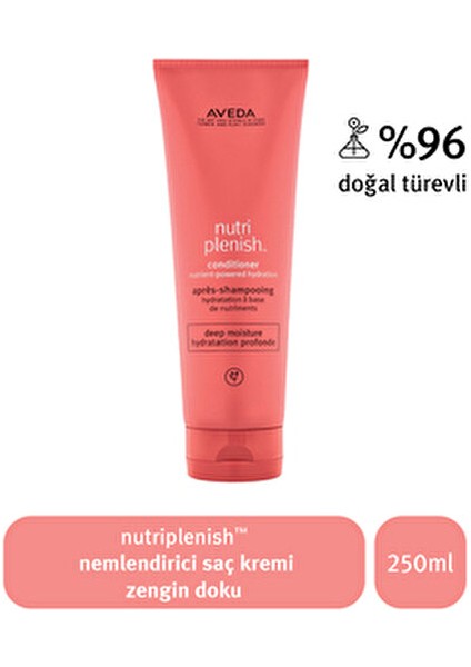 Nutriplenish Saç Kremi Derin Nem Vegan Formül 250 ml Tüm Saç Tipleri İçin fiyatları