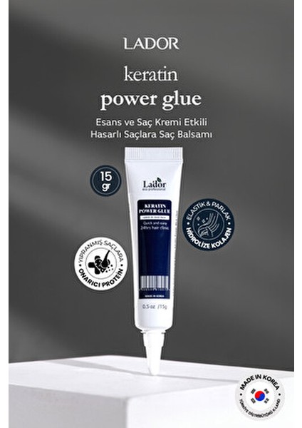 Keratin Power Glue Onarıcı Saç Kremi 15G Yıkama Gerektirmeyen Formül modelleri