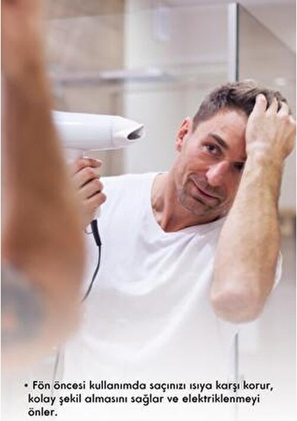 Çift Fazlı Saç ve Sakal Conditioner Keratin İçerikli 400 ml Parlaklık ve Pürüzsüzlük indirimleri