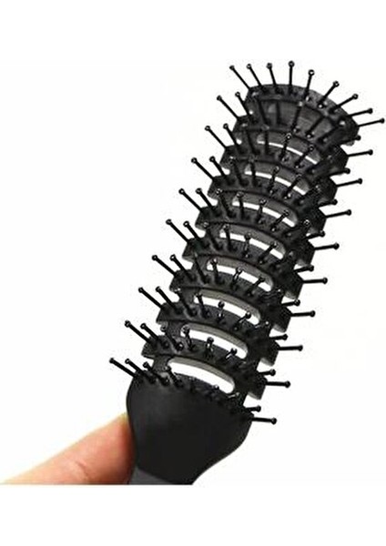 Havalandırmalı Dolaşık Saç Tarağı Tüm Saç Tipleri İçin 1 Adet Plastik