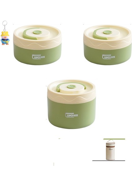 Seramik Astaröğle Yemeği Kutusu, Yalıtımlıöğle Yemeği Kutusu, Mikrodalga Fırınlanabilir Öğrenci Ofisçalışanlarıiçin Taşınabilir Paket Kapalıöğle (Yurt Dışından)