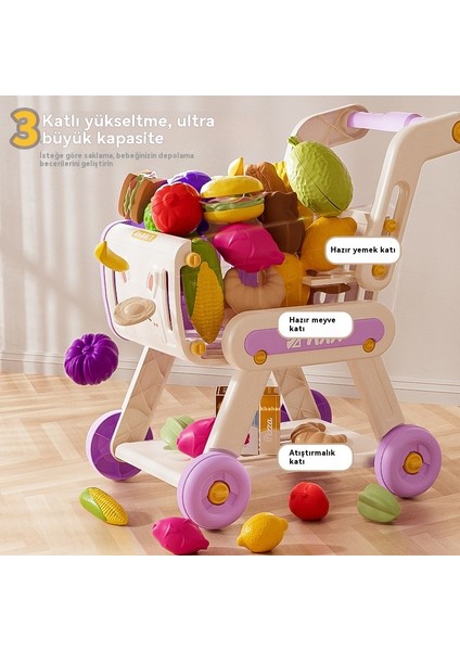 Çocuk Alışveriş Arabası Oyuncak Arabası (Yurt Dışından) modelleri