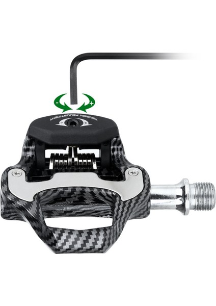 Racework Ultra Hafif Yol Bisikleti Klipssiz Pedalları Look Sistemleri Kilitli Pedallar Için Sızdırmaz Rulmanlı Karbon Fiber Düz Desen (Yurt Dışından) fırsatları