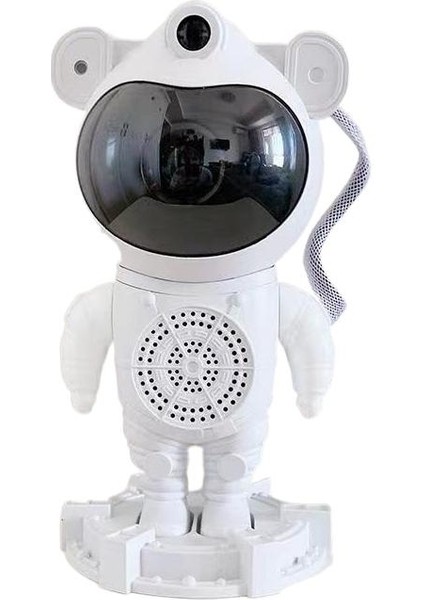 Galaxy Gece Lambası Aurora Starlight Projeksiyon Lambası Bluetooth Hoparlörlü Yıldız Astronot Bulutsu Projektörü (Yurt Dışından) indirimleri