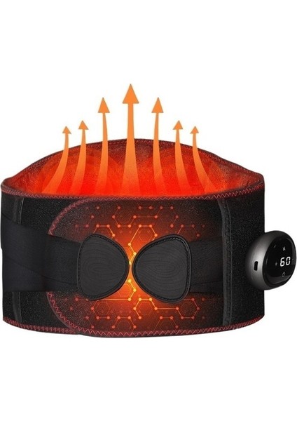 Elektrikli Bel Masajı Isıtma Kemeri (Yurt Dışından)