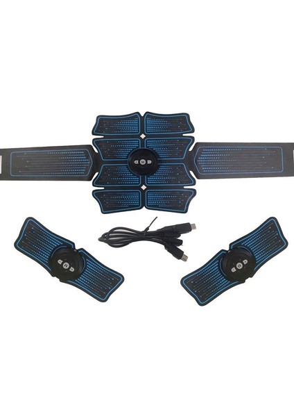 Ems Akıllı Karın Kası Yaması Karın Kası Fitness Aleti Ev Karın Kası Antrenman Aleti Karın Kası Fitness Aleti (Yurt Dışından)