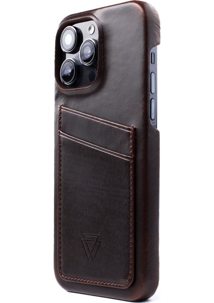 Full Wrap iPhone 16 Plus Dark Brown cc Deri Telefon Kılıfı fırsatları