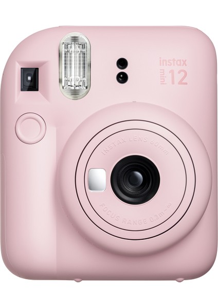 Instax Mini 12 Pembe Fotoğraf Makinesi + 10'lu Film ve Şeffaf Kılıf Seti fiyatları