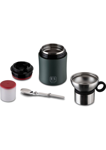 Paslanmaz Çelik Orman Yeşili Yemek Termosu 500 ml fiyatları