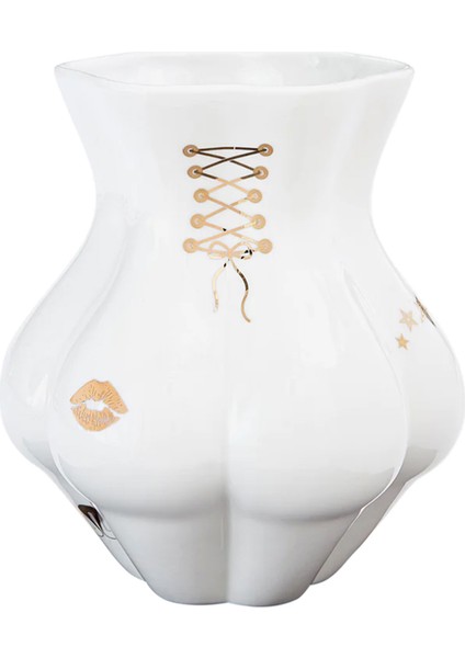 Gilded Muse Kiki's Derriere Seramik Vazo