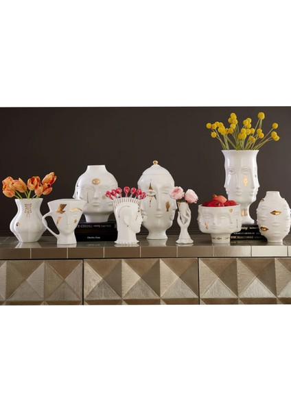 Gilded Muse Kiki's Derriere Seramik Vazo fırsatları