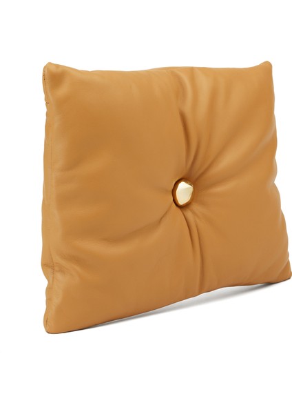 Pia Pillow Kahverengi Kadın Deri El Çantası modelleri