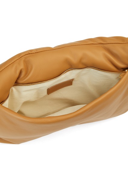 Pia Pillow Kahverengi Kadın Deri El Çantası indirimleri