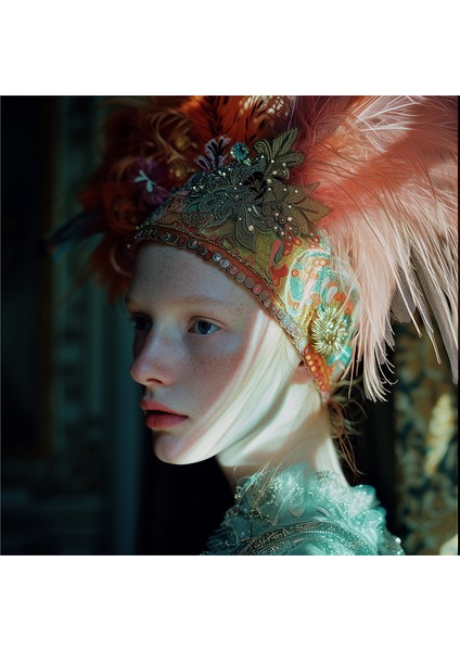 Tilda By Jean S. Partre Fine Art Baskı 50X50 cm