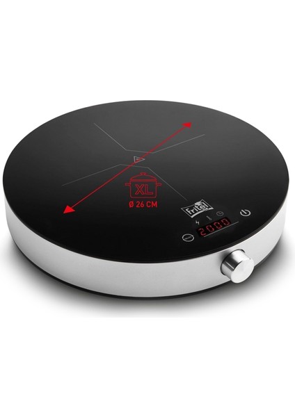 Ip 1266 Siyah 2000W Tekli Indüksiyon Ocak fiyatları