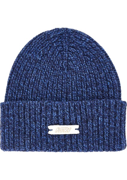 Lacivert Kadın Yün Bere