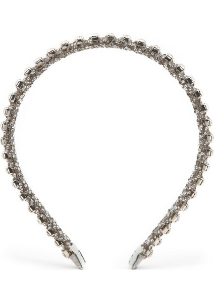 Tina Gümüş Kristal Taşlı Kadın Taç fiyatları