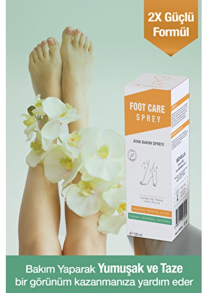 Biovella Ayak Bakım Spreyi Doğal Formül ile Koku Giderici ve Önleyici 100 ml modelleri