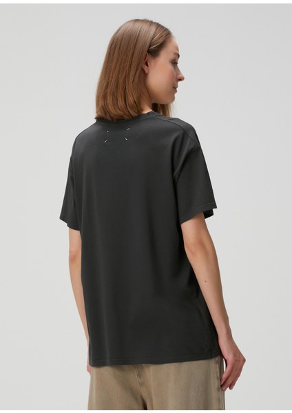 Siyah Baskılı T-Shirt fırsatları
