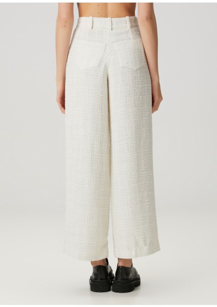 Padeira Ekru Tweed Pantolon fırsatları