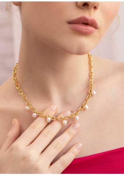 Jessica Altın Kaplama Kadın Inci Kolye fiyatları
