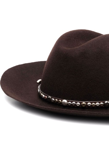 Koyu Kahverengi Kadın Yün Şapka fiyatları