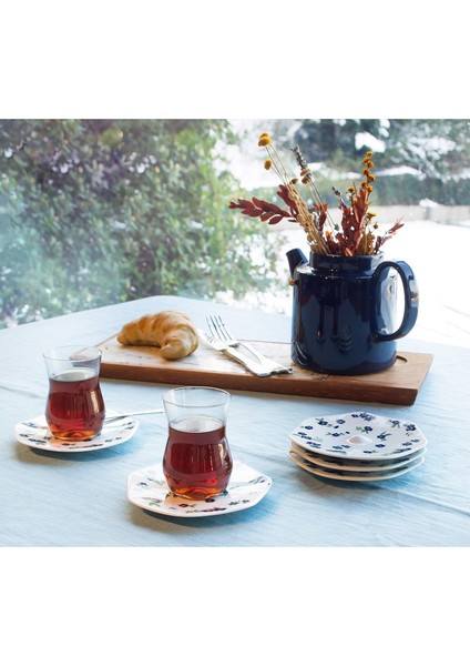 Mislina Yemeni Kobalt 12 Parça Çay Seti modelleri