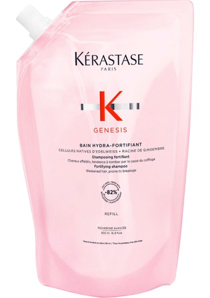 Genesis Bain Riche Dökülme Karşıtı Güçlendirici Refill Şampuan 500 ml