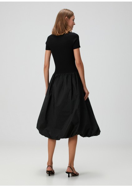 Rubble Siyah Midi Elbise fırsatları